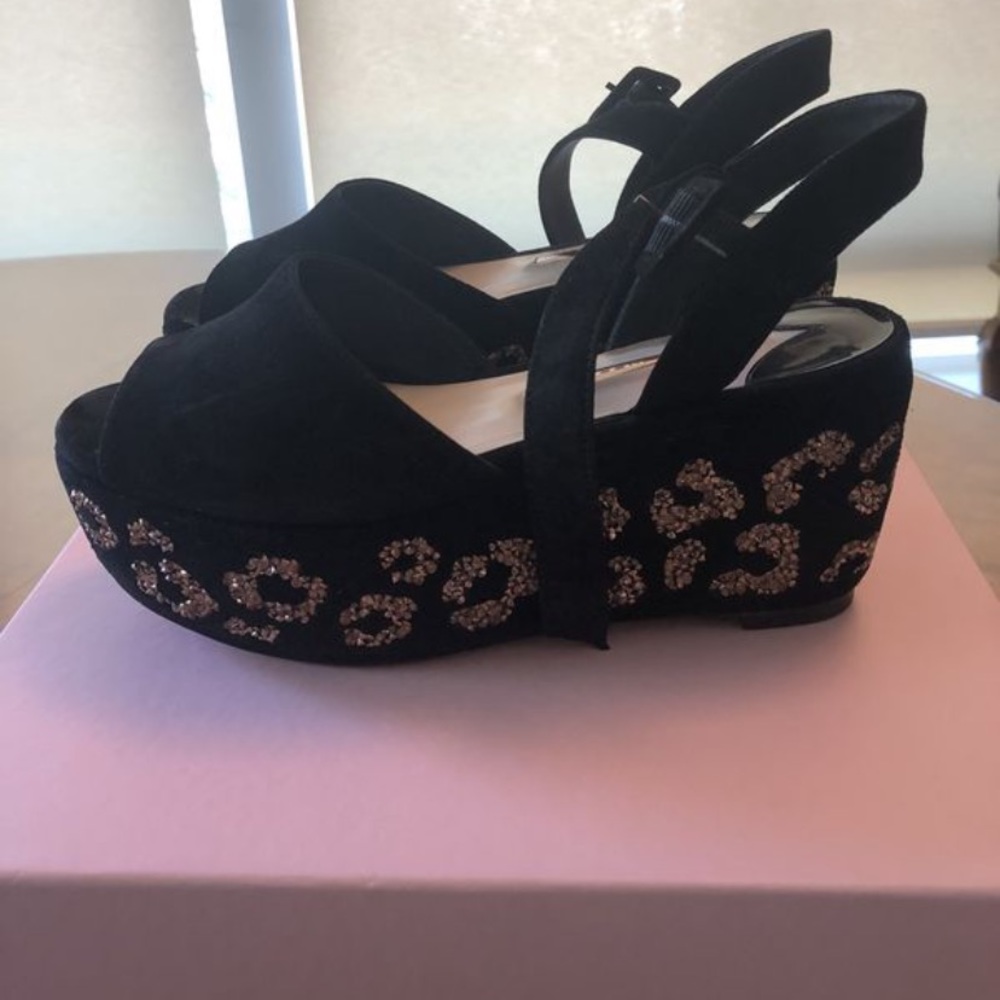 SOPHIA WEBSTER DSK CRYSTAL SANDAL HEEL SIZE 39.5